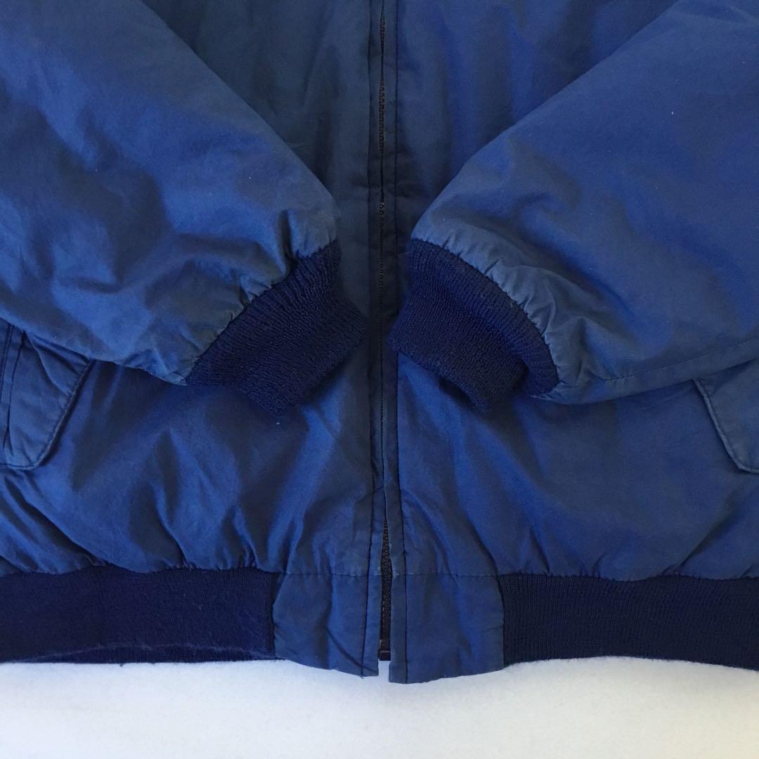 USA製「L」LLBEAN/グースダウン/ハリントンジャケット/G9