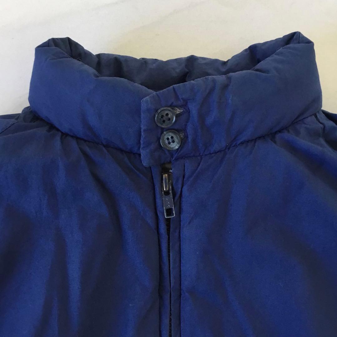 USA製「L」LLBEAN/グースダウン/ハリントンジャケット/G9