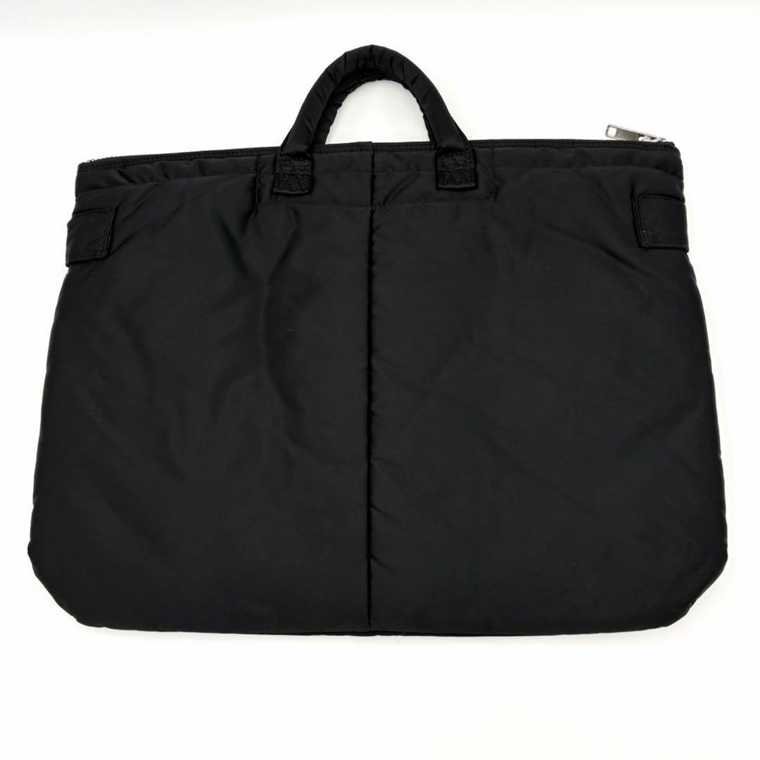 ポーター タンカー ショートヘルメットバッグ L ブリーフケース 黒 ナイロン