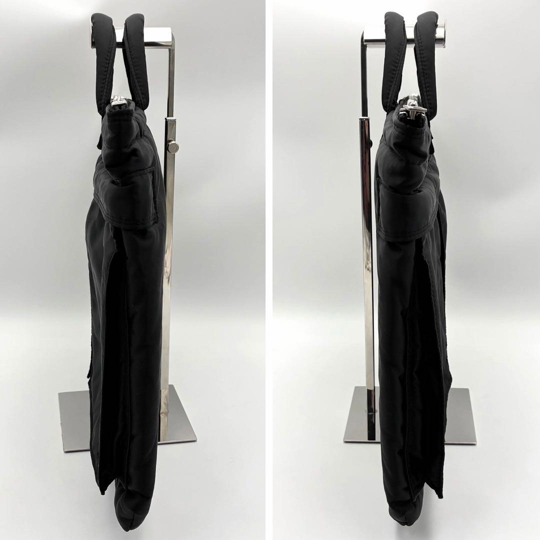 ポーター タンカー ショートヘルメットバッグ L ブリーフケース 黒 ナイロン