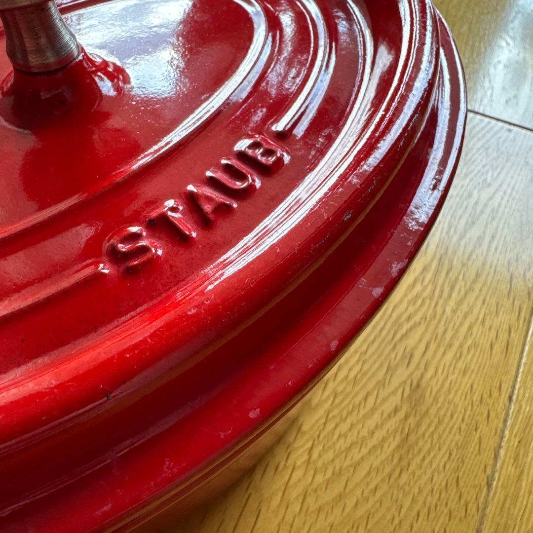STAUB ストウブ オーバル23cmレッド