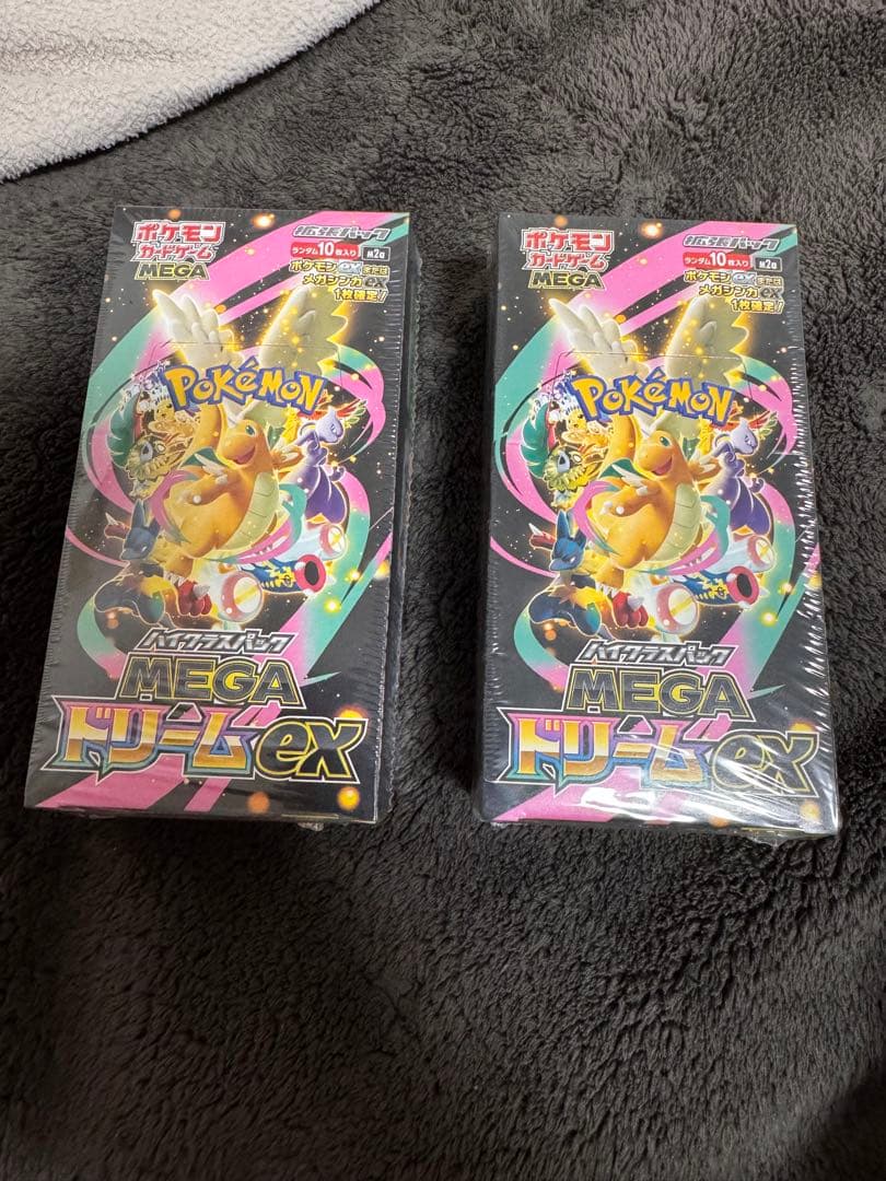 ポケモンカードゲーム MEGA ドリームEX シュリンク付き 2box
