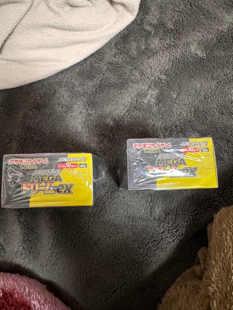 ポケモンカードゲーム MEGA ドリームEX シュリンク付き 2box