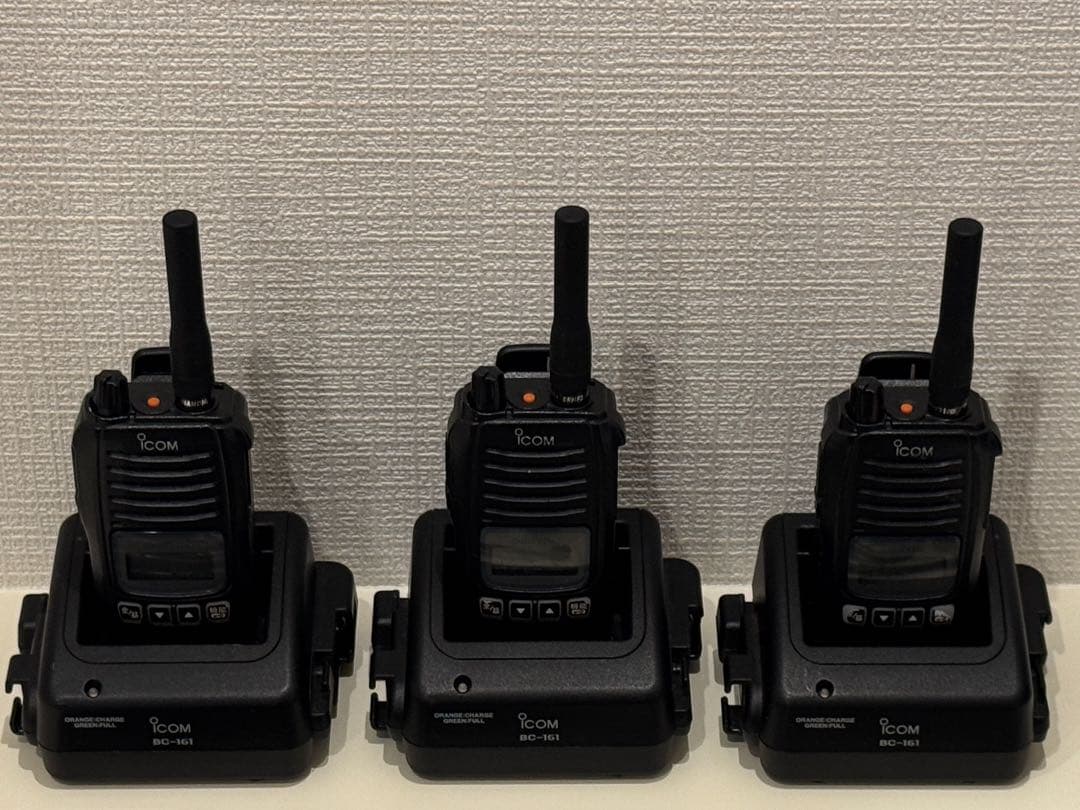 IC-D60 3台セット アンテナ・マイク付き