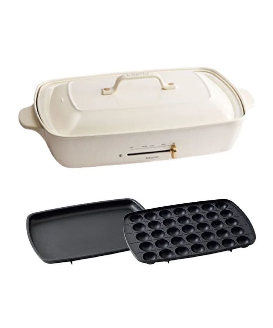 BRUNO ホットプレート グランデサイズ ホワイト