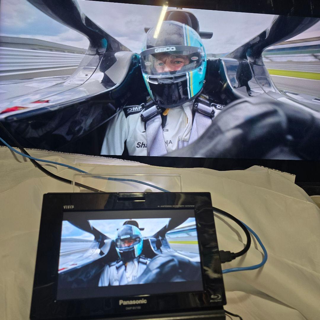 Panasonic DMP-BV100 ポータブルBlu-rayテレビ