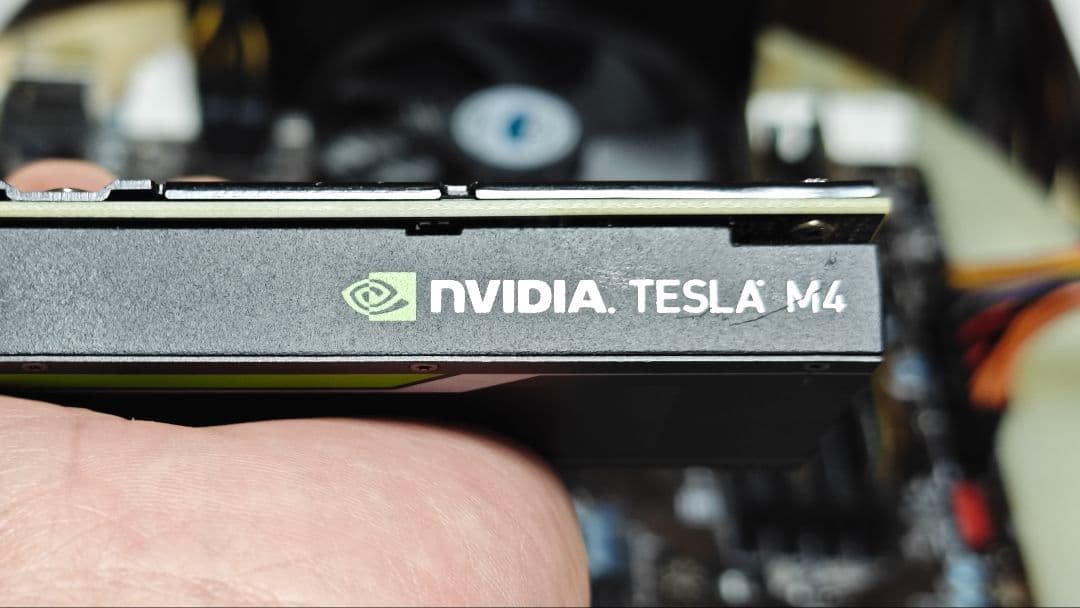 美品★②NVIDIA Tesla M4　4GB GDDR5メモリ　★正常動作品★