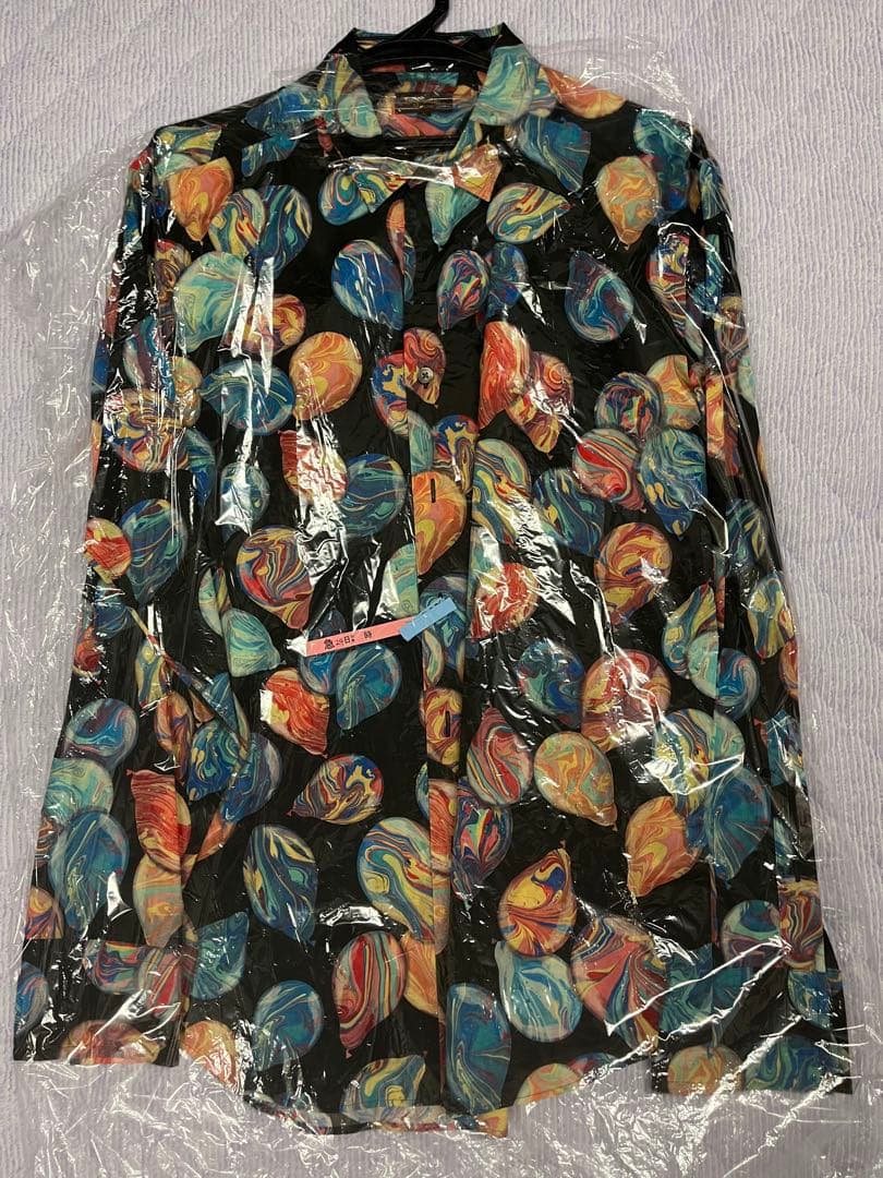 ポールスミスマーブル模様 長袖シャツ