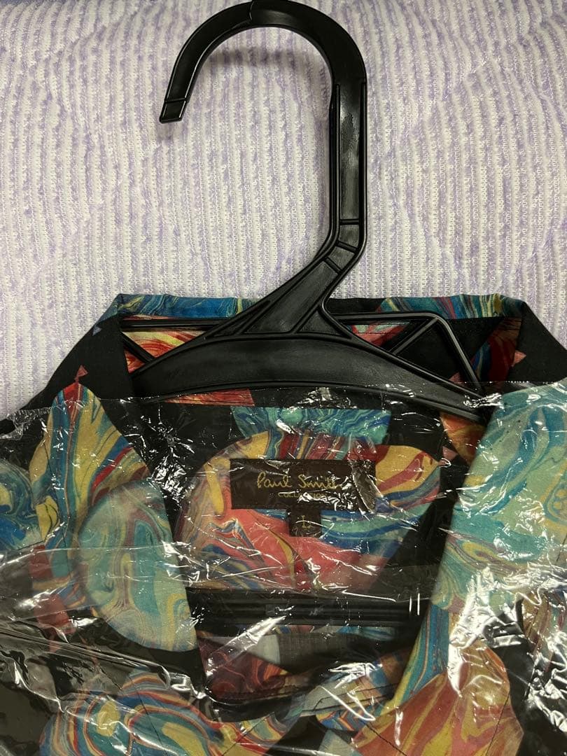 ポールスミスマーブル模様 長袖シャツ