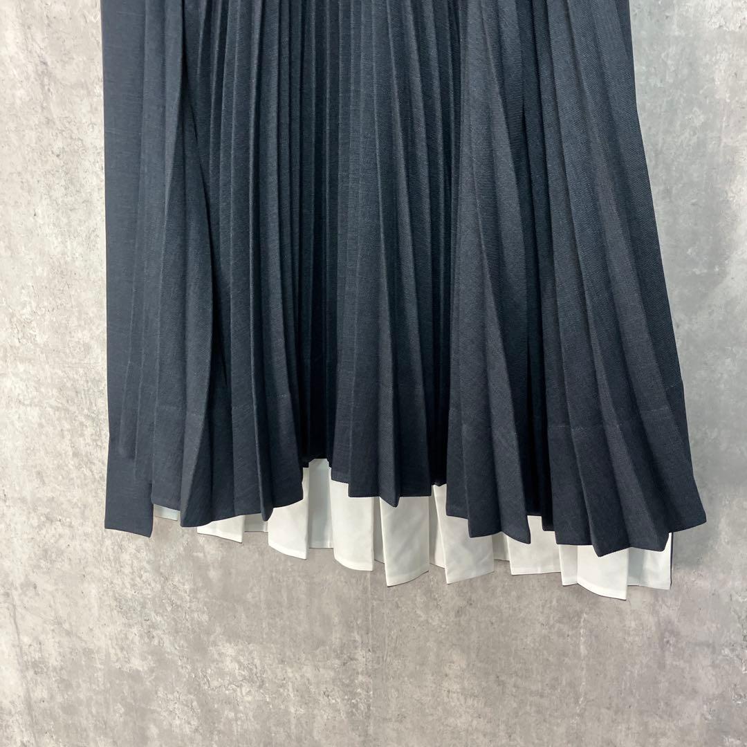 PLAN C プリーツスカート 36