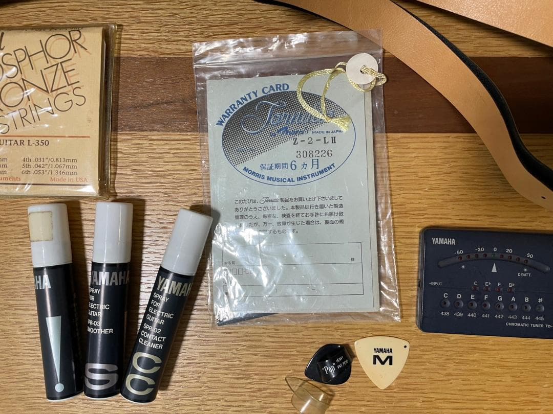 お洒落なエレアコ☆モーリスTornado Z-2 LH☆希少な左用レフトハンド