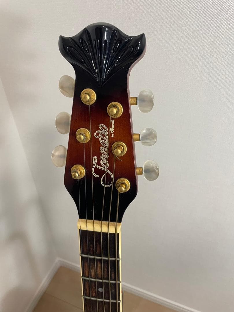 お洒落なエレアコ☆モーリスTornado Z-2 LH☆希少な左用レフトハンド