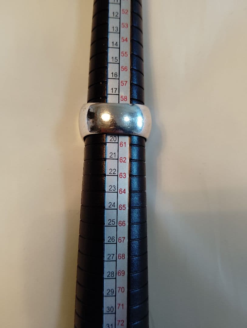 スカルリング SV925ドクターモンローホワイトキュービック19号