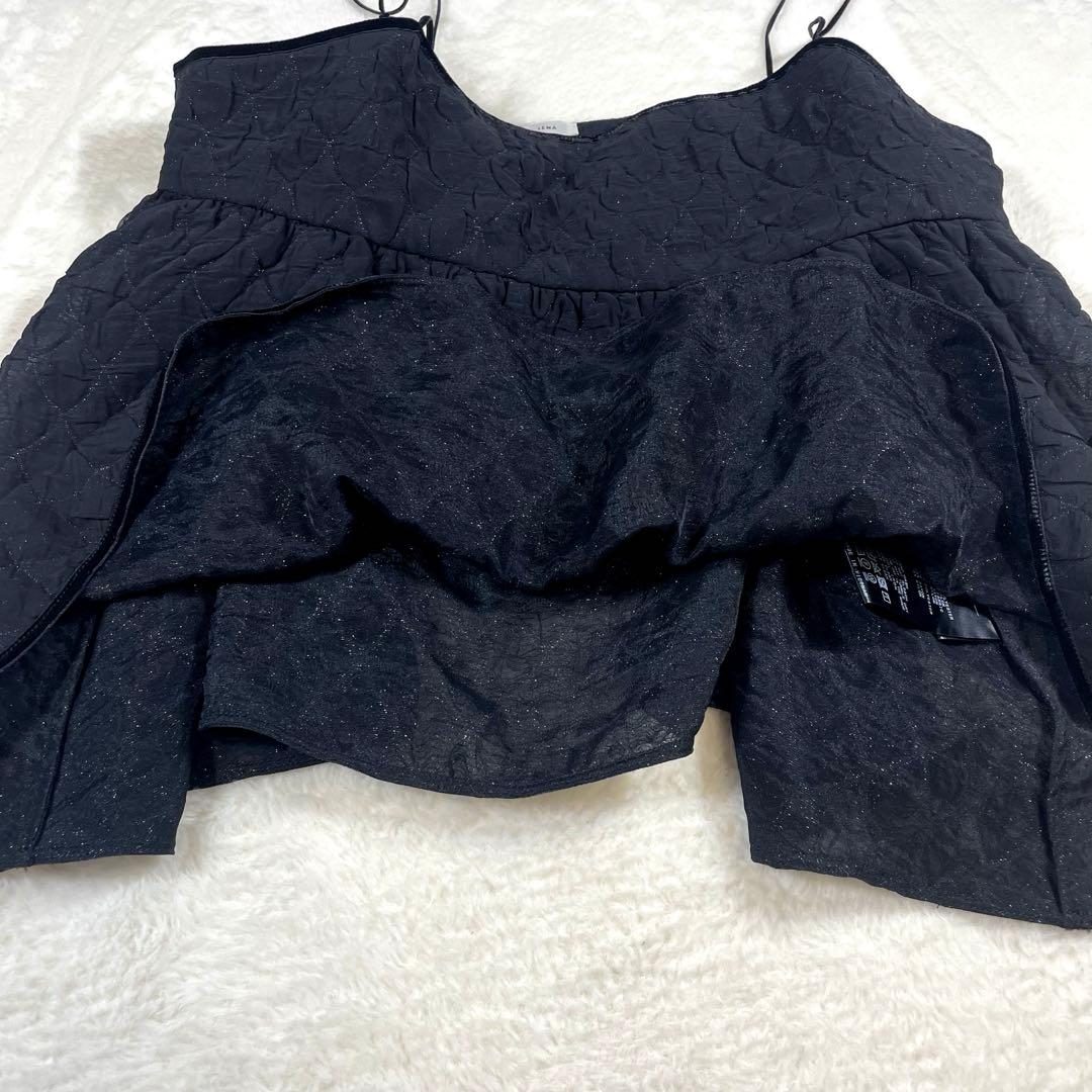 ERI○* 　24AW イエナ　フクレジャガードキャミトップブラウス