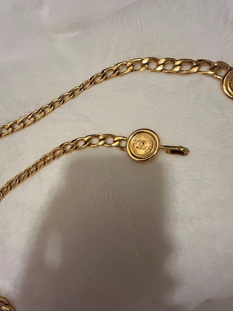 CHANEL ゴールド チェーンベルト1メートル２cm