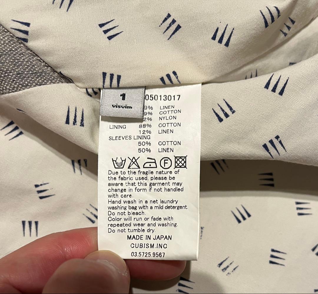 visvim GANSU BLAZER (CHAMBRAY) ジャケット