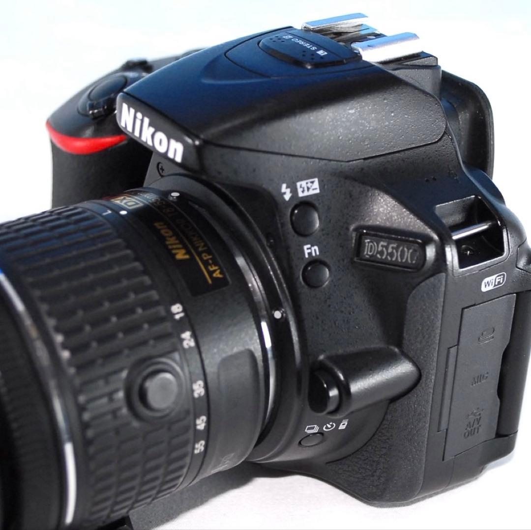 ❤️Nikon D5500 ❤️高画質2416万画素✨Wi-Fi搭載レンズキット