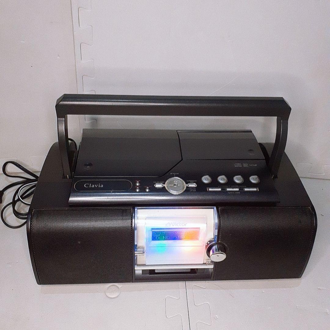 【レア】VICTOR RC-L1MD-8 ブラック CD・MD・ラジカセ