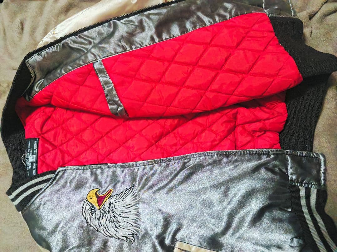 未使用近い Jungle Storm 美品 龍鷲 横須賀 日本限定 スカジャン