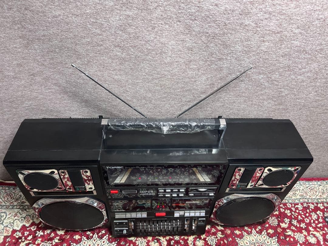 希少TOREC J-1 スーパージャンボ 大型ラジ中古動作品ビンテージ美品