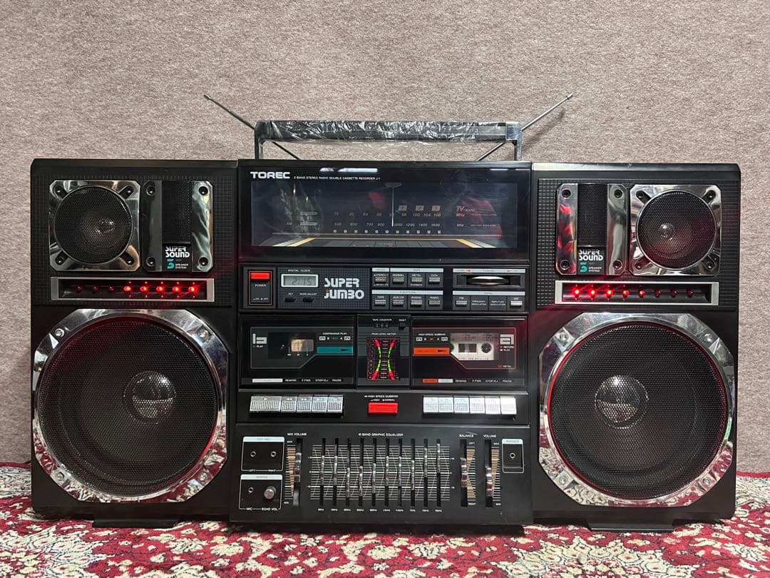 希少TOREC J-1 スーパージャンボ 大型ラジ中古動作品ビンテージ美品