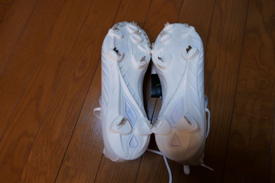 Mizuno ホワイト スパイク　ミズノプロ　26.5　ライトレボプロGS