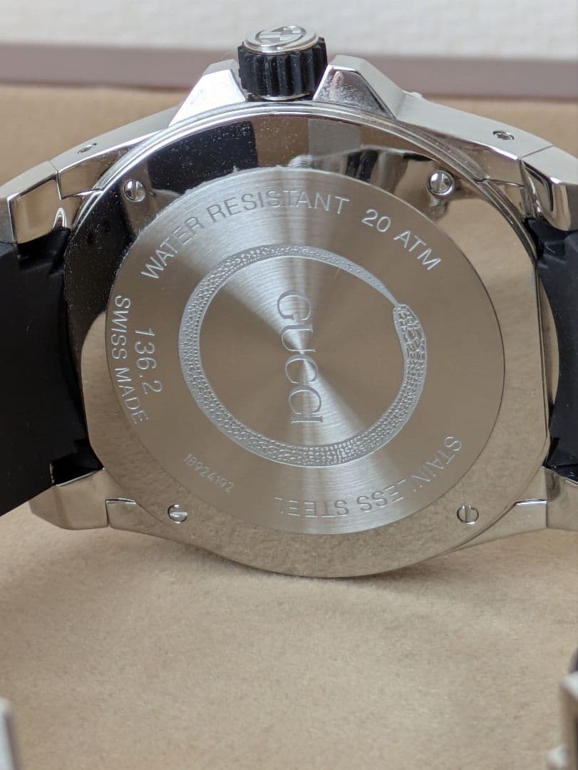 最終価格【美品】GUCCI DIVE スネークダイバーウォッチ