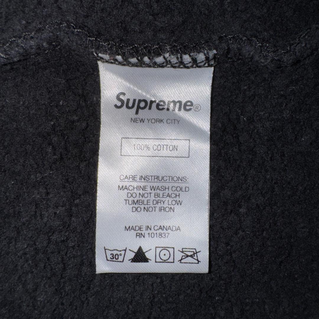 【大人気XLサイズ☆スモールボックスロゴ】シュプリーム フルジップパーカー