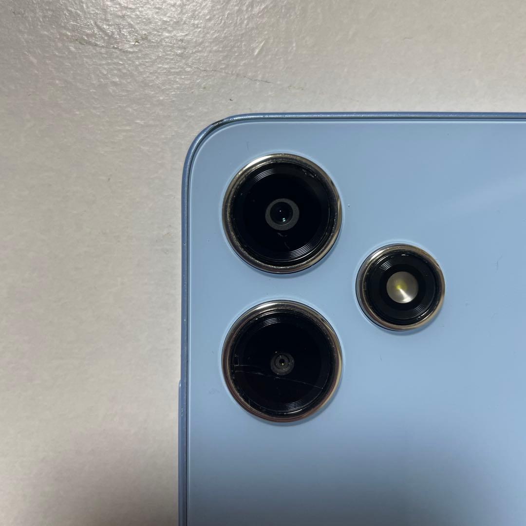 REDMI 12 5G ブルー　カメラ割れあり