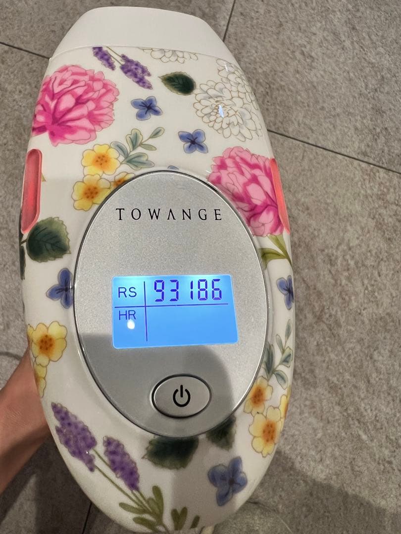 TOWANGE 脱毛器 花柄ボックス付き