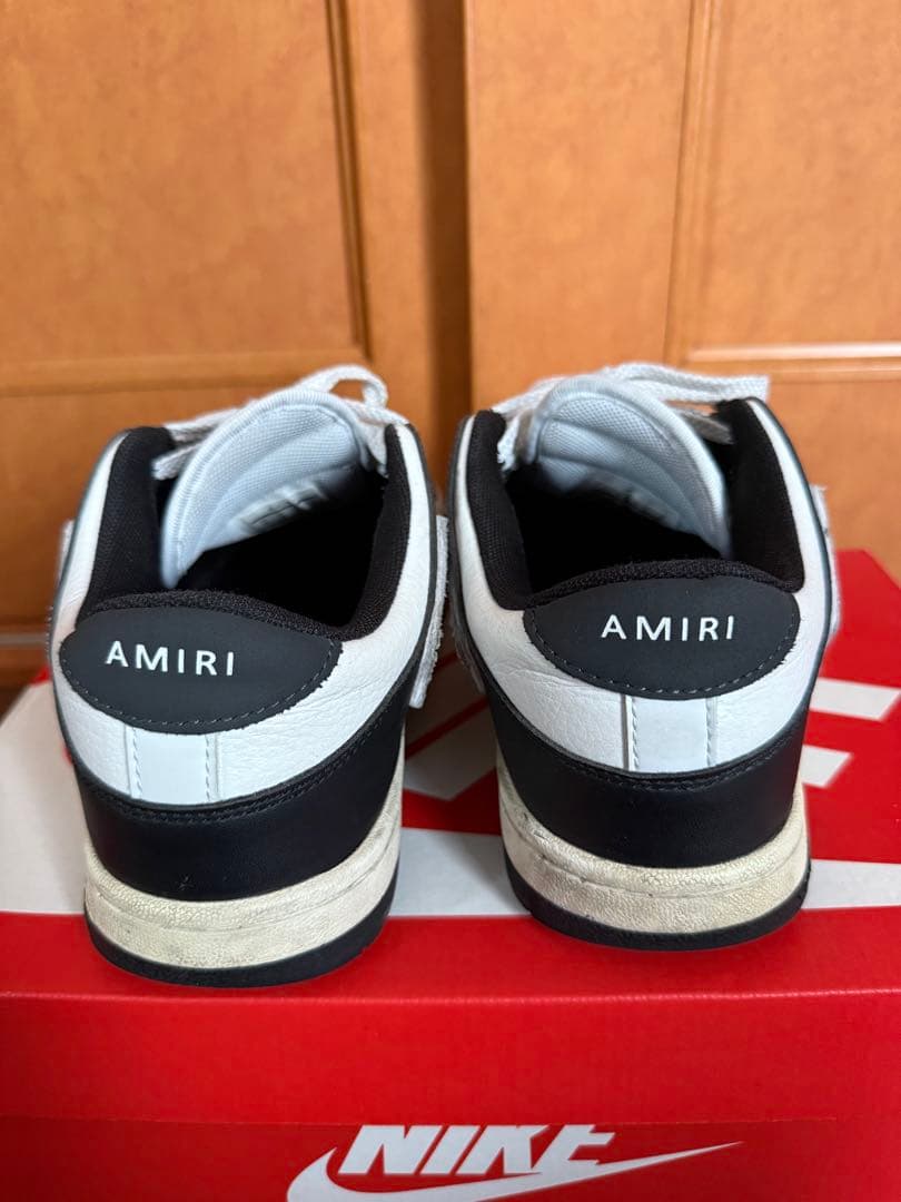 早い者勝ちです！AMIRI ホワイト/ブラック スニーカー　27.0