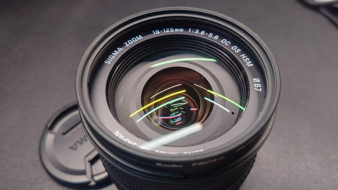 SIGMA 18-125mm 光学手ブレ補正レンズ