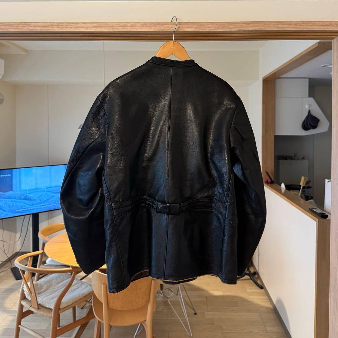 ジャケット・アウター 40's Swedish Double Breasted Leather