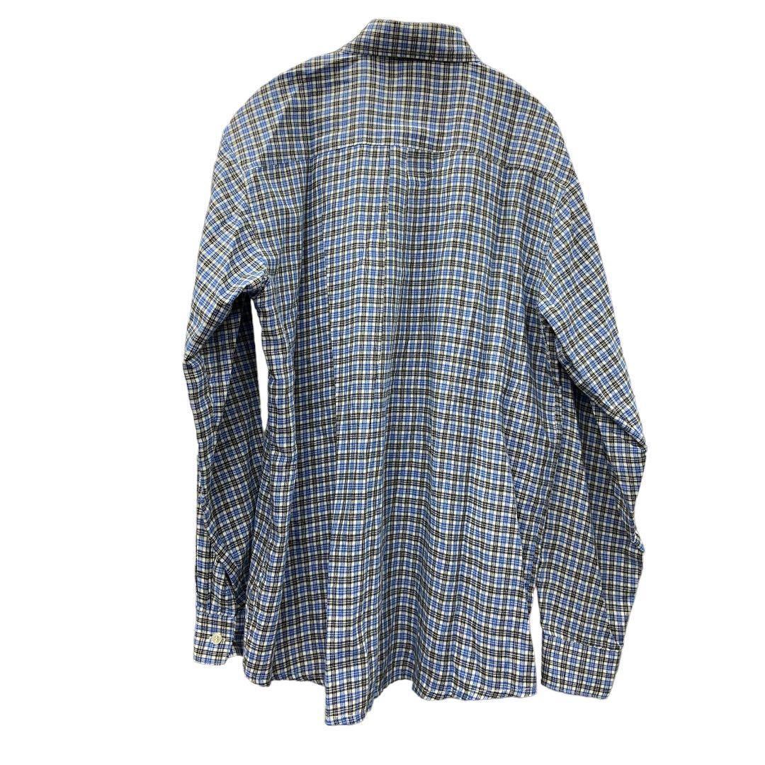 OLD stussy オールドステューシー　90s 刺繍チェックシャツ　古着