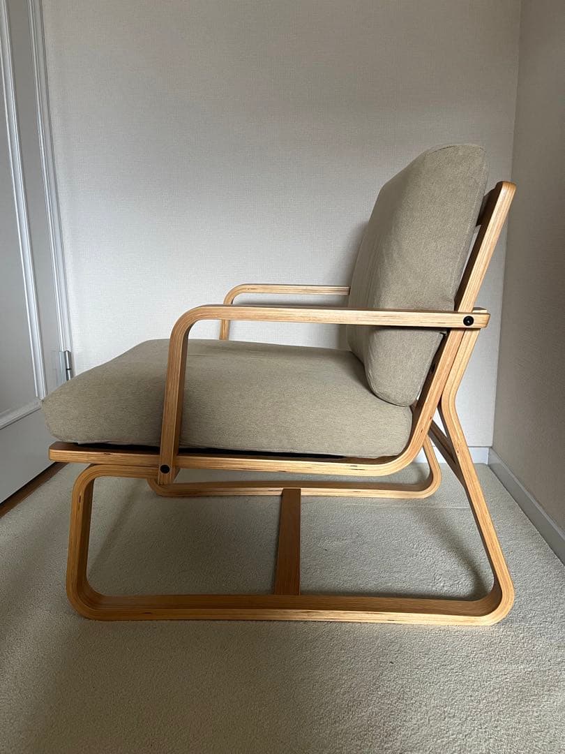 無印良品✨リビングでもダイニングでもつかえるソファ✨肘掛け付き