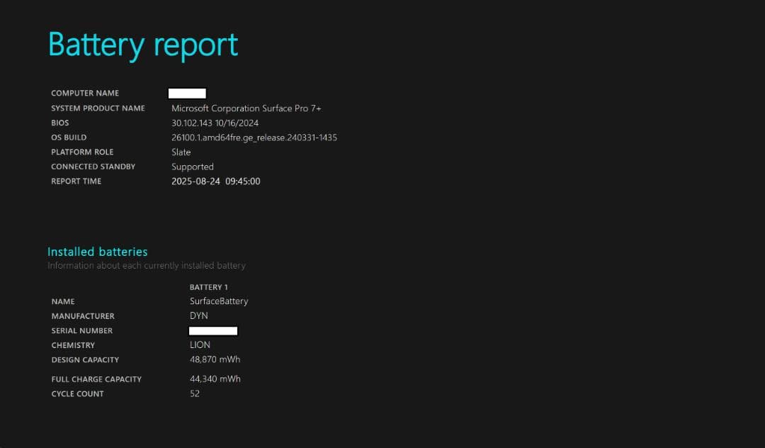 Surface Pro 7+ タイプカバー同梱 (美品)