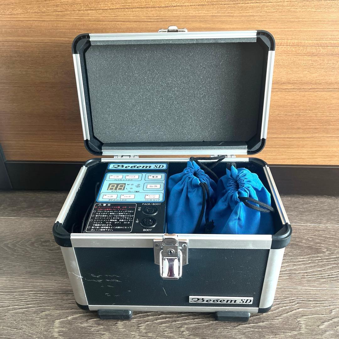美品■ベセムＳＤ・温冷美容 超音波美顔器■フェイスケア■脂肪分解