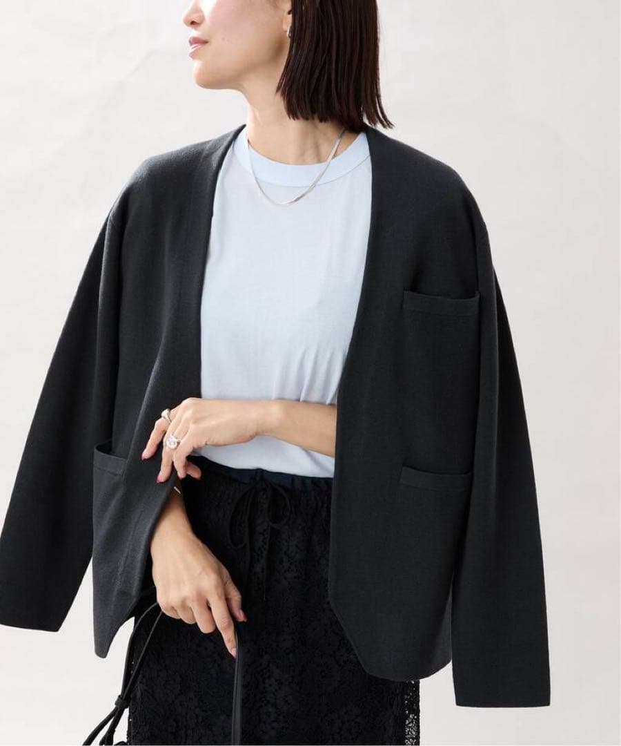 新品未使用 VERMAIL par iena soft knit ジャケット