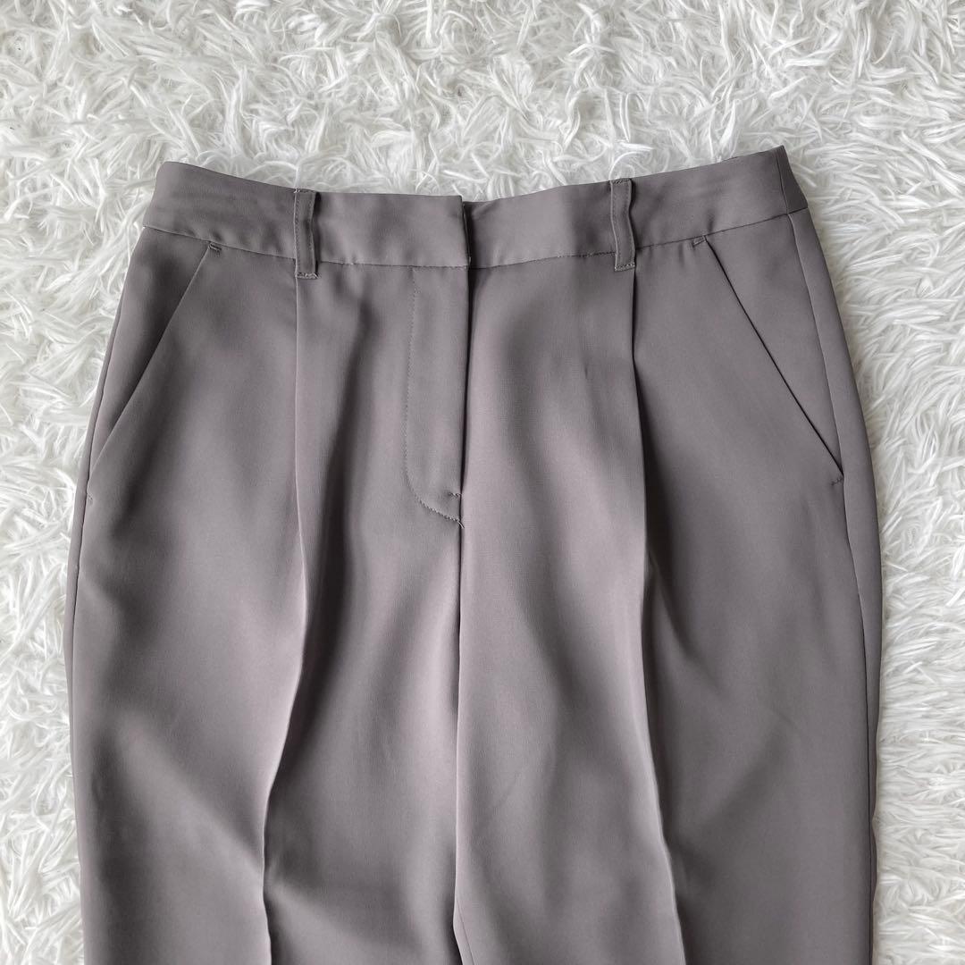 ナチュラルビューティーベーシック ノーカラージャケットパンツスーツ セット S