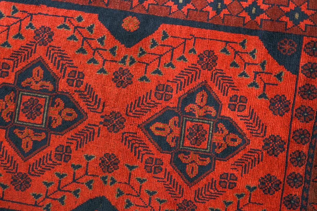 Halo 194×83cm 手織り絨毯 カールモハメディ ランナー