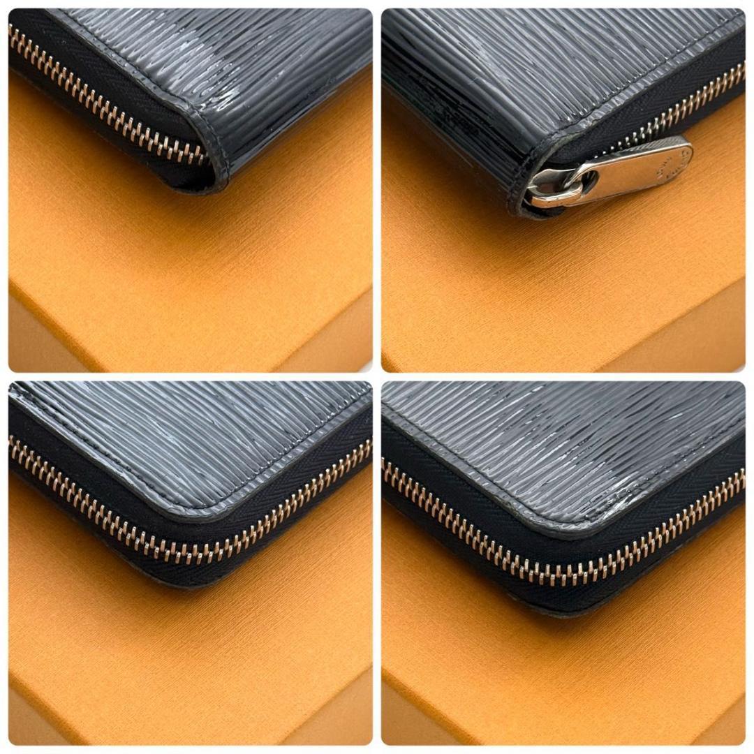 【最高級美品】ルイヴィトン エピ エレクトリック ジッピーウォレット ノワール