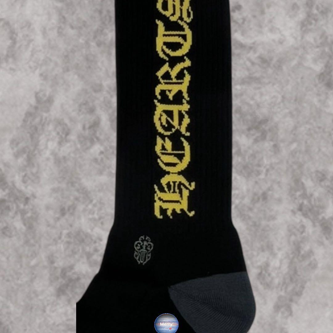 【新品】CHROME HEARTS ブラックソックス Mサイズ(25〜27㎝)