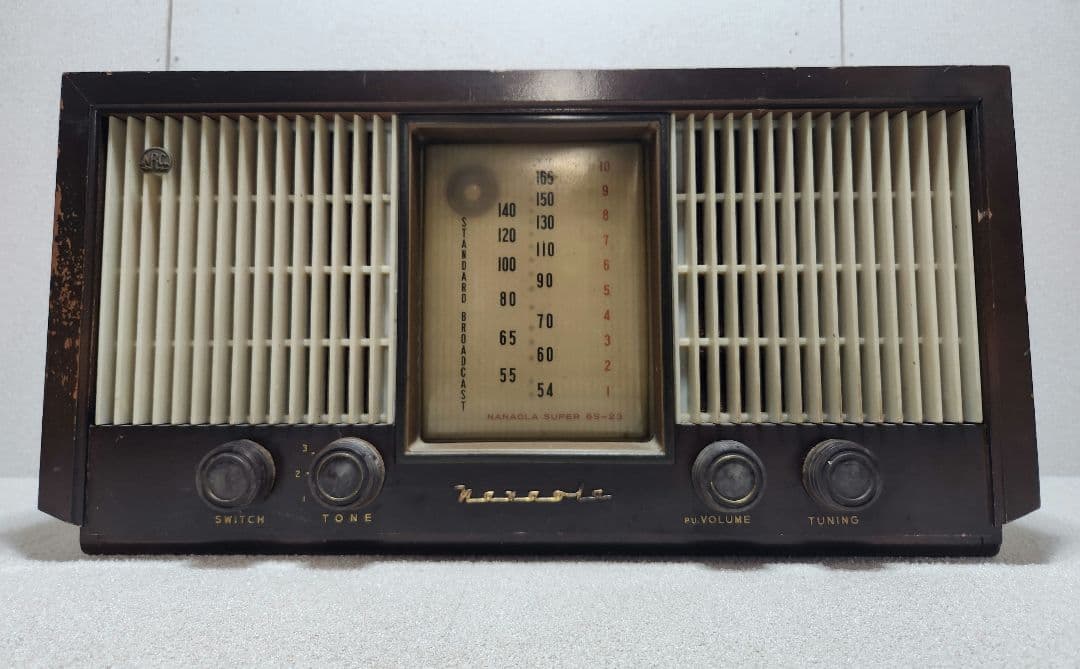 レトロ 真空管ラジオ 七欧通信機 6S-23 NANAOLA ジャンク 貴重