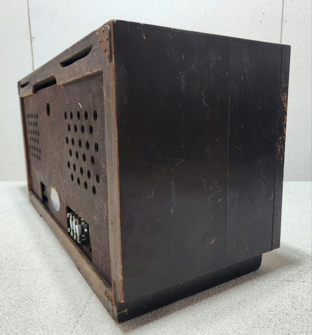 レトロ 真空管ラジオ 七欧通信機 6S-23 NANAOLA ジャンク 貴重