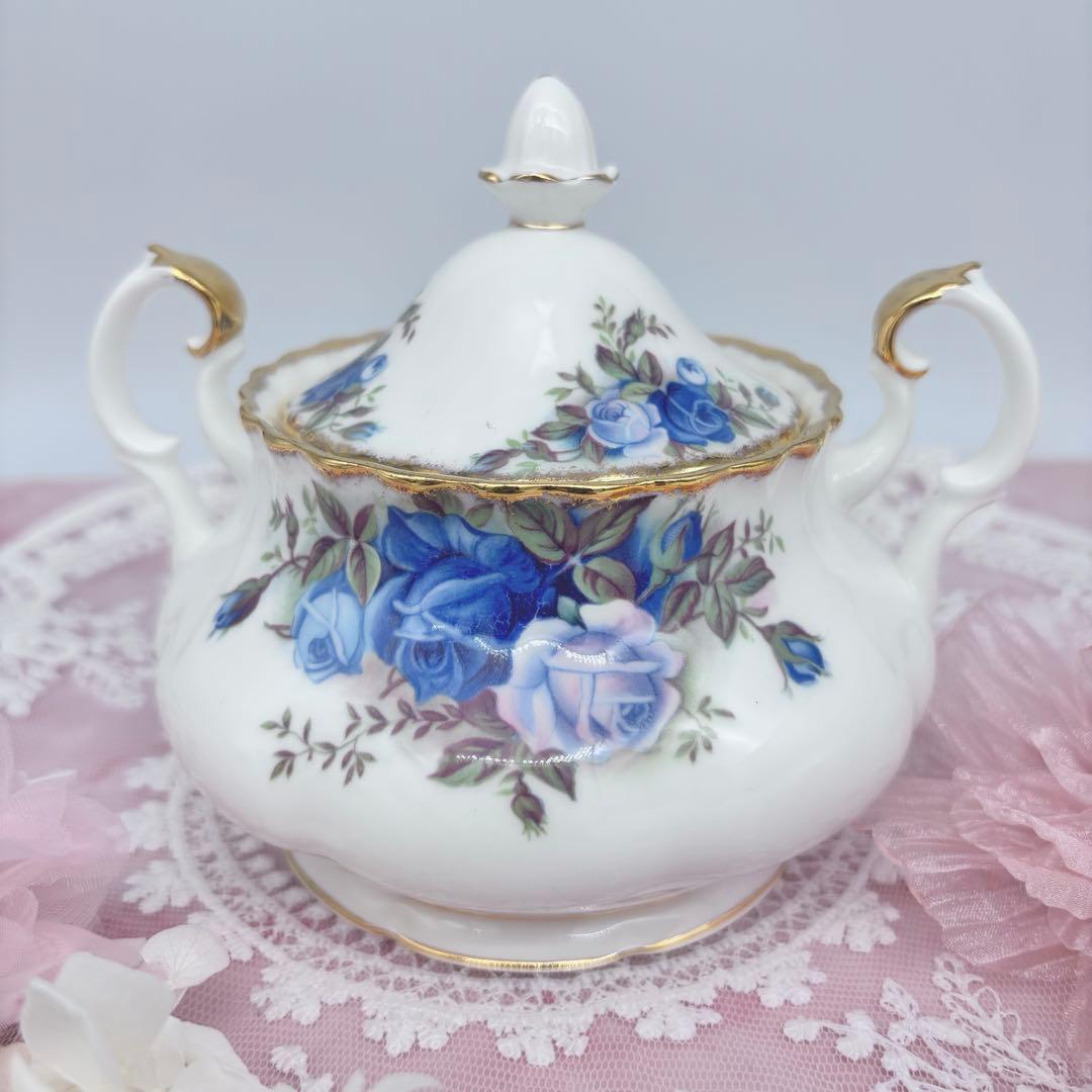   シュガーポット・クリーマー 廃盤　ブルー　ムーンライト