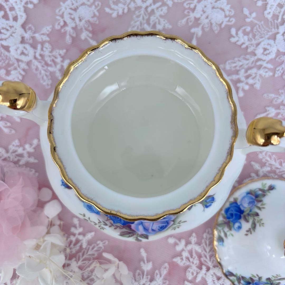   シュガーポット・クリーマー 廃盤　ブルー　ムーンライト