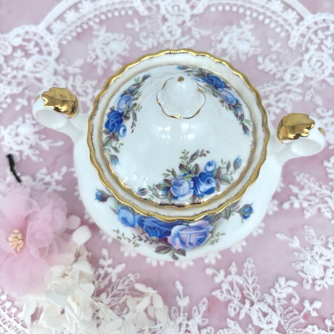   シュガーポット・クリーマー 廃盤　ブルー　ムーンライト