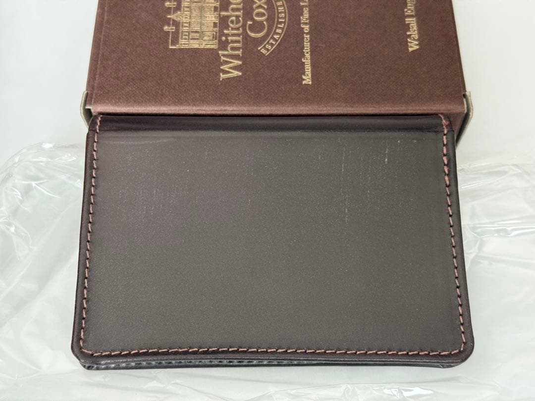 Whitehouse Cox レザー 名刺入れ ホワイトハウスコックスs1751