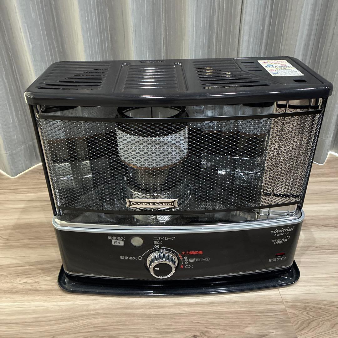 TOYOTOMI 石油ファンヒーター 黒　RC-W36G