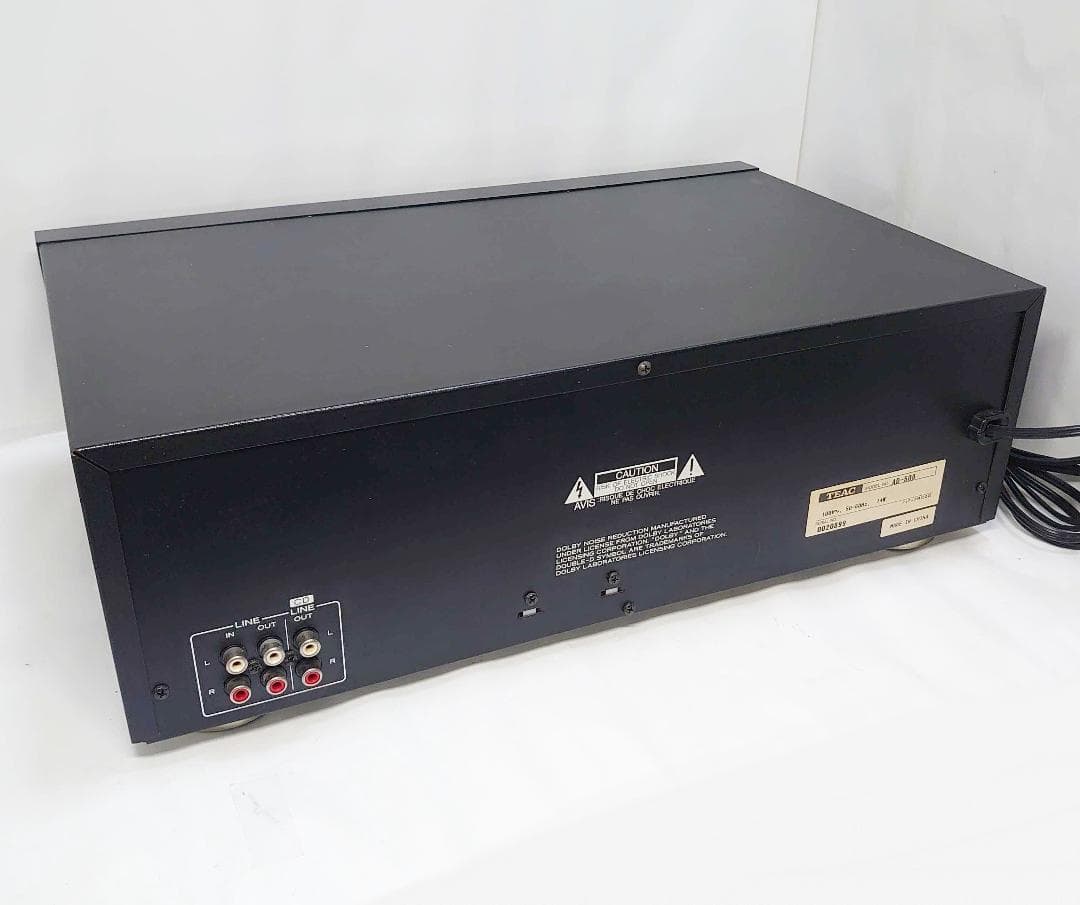 【TEAC】 AD-500｜CDプレーヤー＋カセットデッキ｜一体型｜リモコン付属